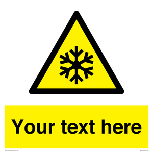 Custom Snowflake Sign